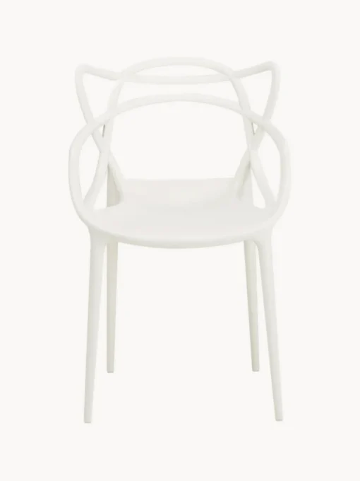 Kartell Sillas con reposabrazos Masters, 2 uds.