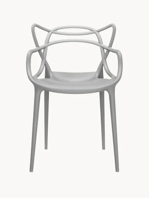 Kartell Sillas con reposabrazos Masters, 2 uds.