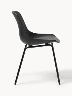 Westwing Collection Sillas de plástico Joe, 2 uds.