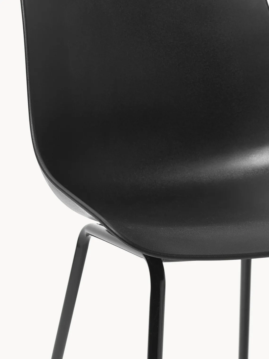 Westwing Collection Sillas de plástico Joe, 2 uds.