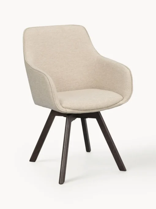 Rowico Home Sillas giratorias con reposabrazos Alison, 2 uds.