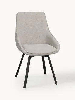 Rowico Home Sillas giratorias tapizadas Alison, 2 uds.^ Sillas