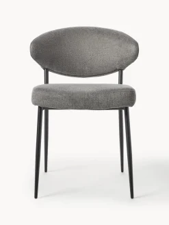 Westwing Collection Sillas tapizadas Adele, 2 uds.^ Sillas