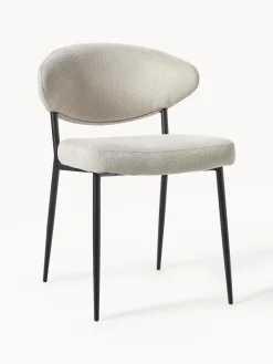Westwing Collection Sillas tapizadas Adele, 2 uds.