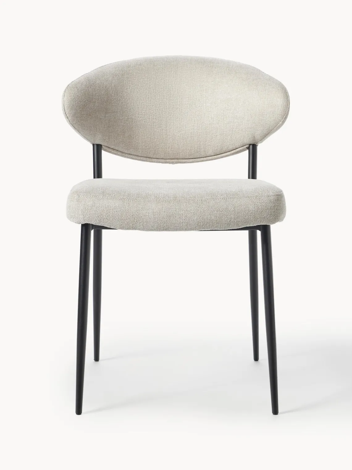 Westwing Collection Sillas tapizadas Adele, 2 uds.