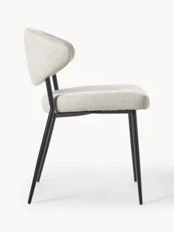 Westwing Collection Sillas tapizadas Adele, 2 uds.