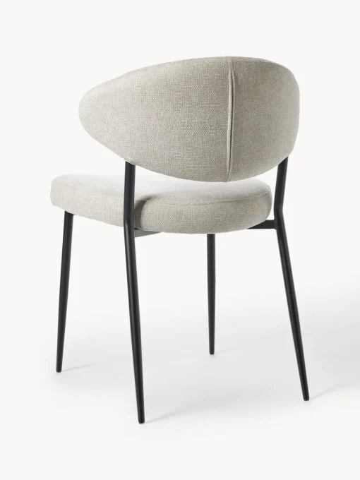 Westwing Collection Sillas tapizadas Adele, 2 uds.