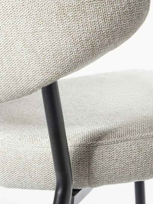Westwing Collection Sillas tapizadas Adele, 2 uds.
