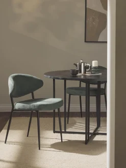 Westwing Collection Sillas tapizadas Adele, 2 uds.