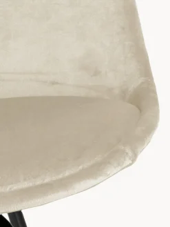 Sillas tapizadas de terciopelo Eris, 2 uds.^ Sillas