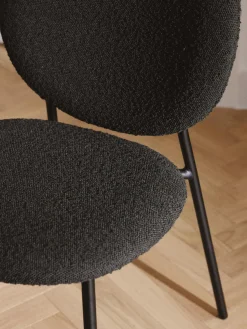 Westwing Collection Sillas tapizadas en tejido bouclé Ulrica, 2 uds.