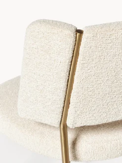 Westwing Collection Sillas tapizadas en tejido bouclé Samantha, 2 uds.^ Sillas