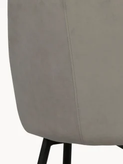 Rowico Home Sillas tapizadas en terciopelo Sierra, 2 uds.^ Sillas
