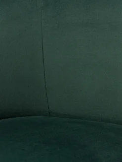 Westwing Collection Sillas tapizadas en terciopelo Luisa, 2 uds.