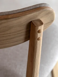 Sillas tapizadas Hatfield, 2 uds.