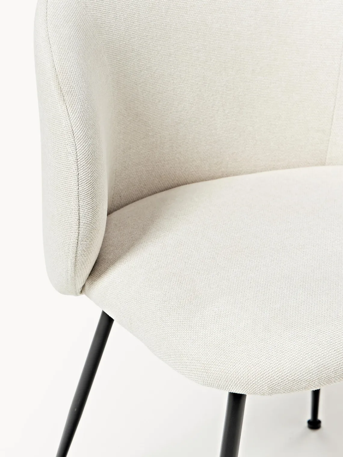 Westwing Collection Sillas tapizadas Luisa, 2 uds.