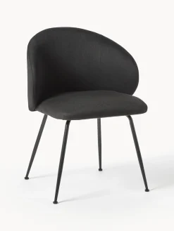 Westwing Collection Sillas tapizadas Luisa, 2 uds.