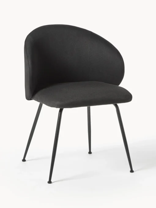 Westwing Collection Sillas tapizadas Luisa, 2 uds.
