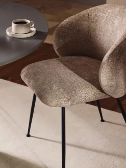 Westwing Collection Sillas tapizadas Luisa, 2 uds.^ Sillas