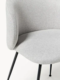 Westwing Collection Sillas tapizadas Luisa, 2 uds.