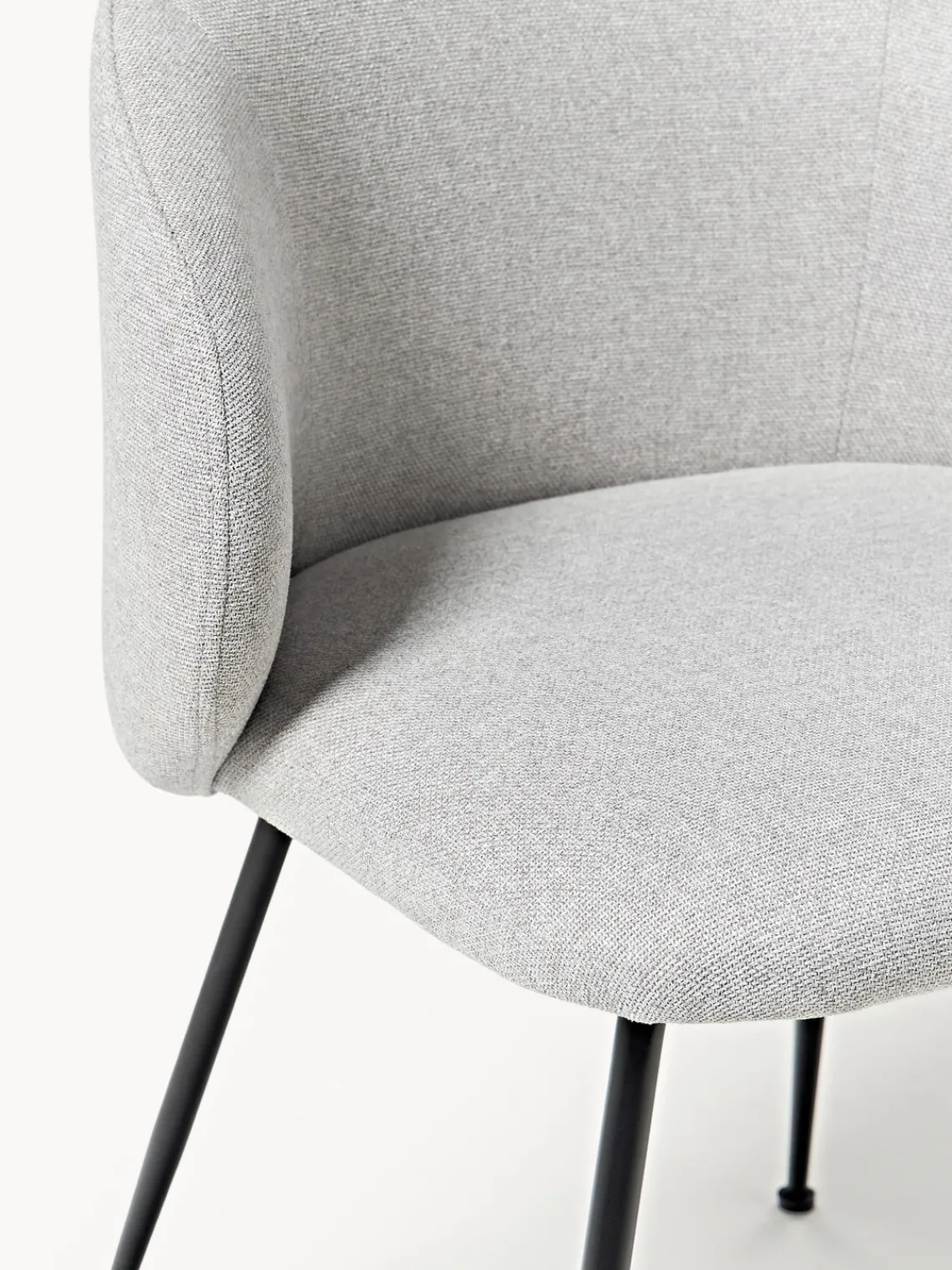 Westwing Collection Sillas tapizadas Luisa, 2 uds.