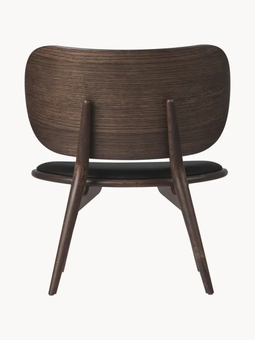 Mater Sillón artesanal de cuero y madera Rocker