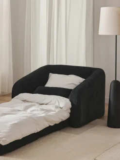 Westwing Collection Sillón cama de borreguillo bouclé Eliot^ Sillones Cama|Sillones