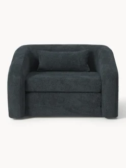 Westwing Collection Sillón cama de borreguillo bouclé Eliot^ Sillones Cama|Sillones