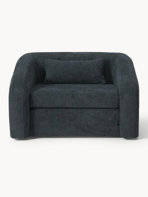 Westwing Collection Sillón cama de borreguillo bouclé Eliot^ Sillones Cama|Sillones