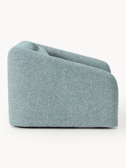 Westwing Collection Sillón cama en tejido bouclé Eliot