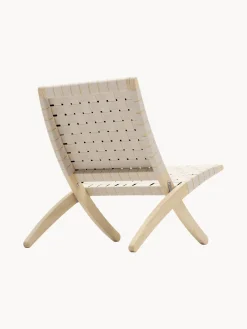 Carl Hansen & Søn Sillón con asiento tejido a mano MG501 Cuba