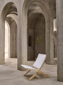 Carl Hansen & Søn Sillón con asiento tejido a mano MG501 Cuba