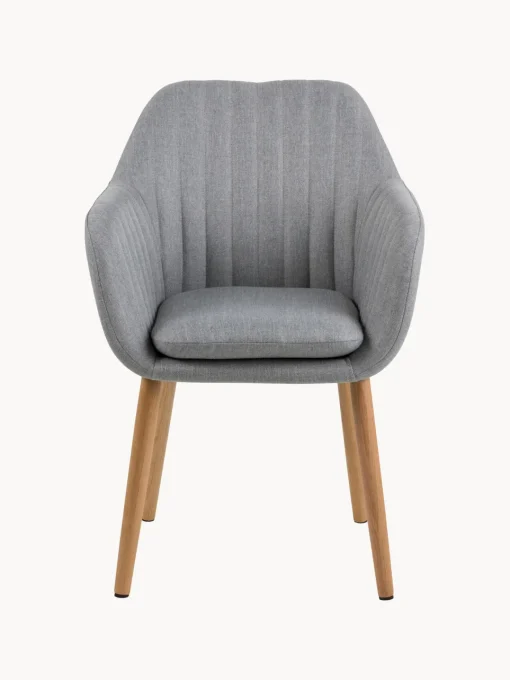 Sillón con patas de madera Emilia