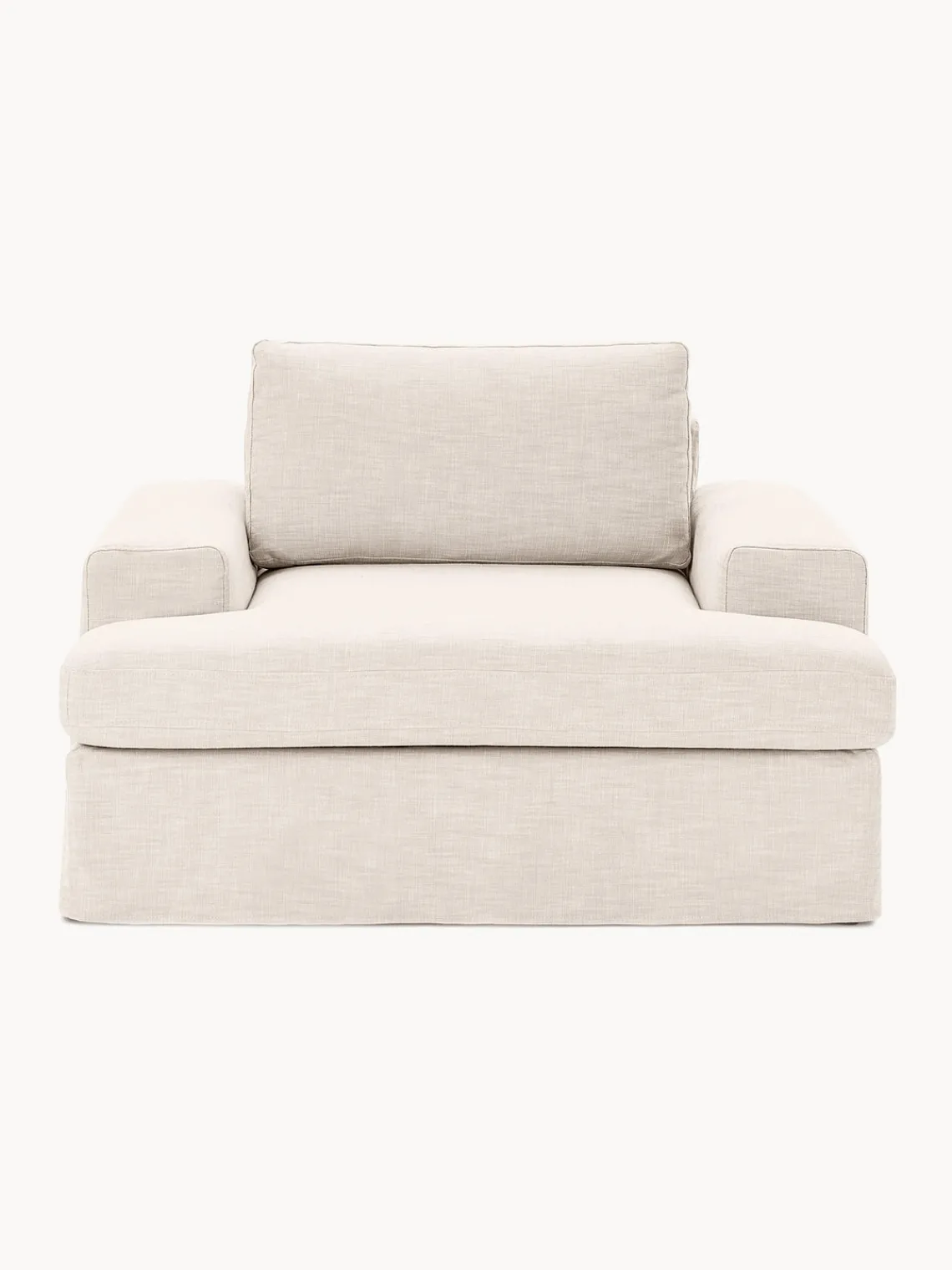 Westwing Collection Sillón con tapizado desenfundable Russell