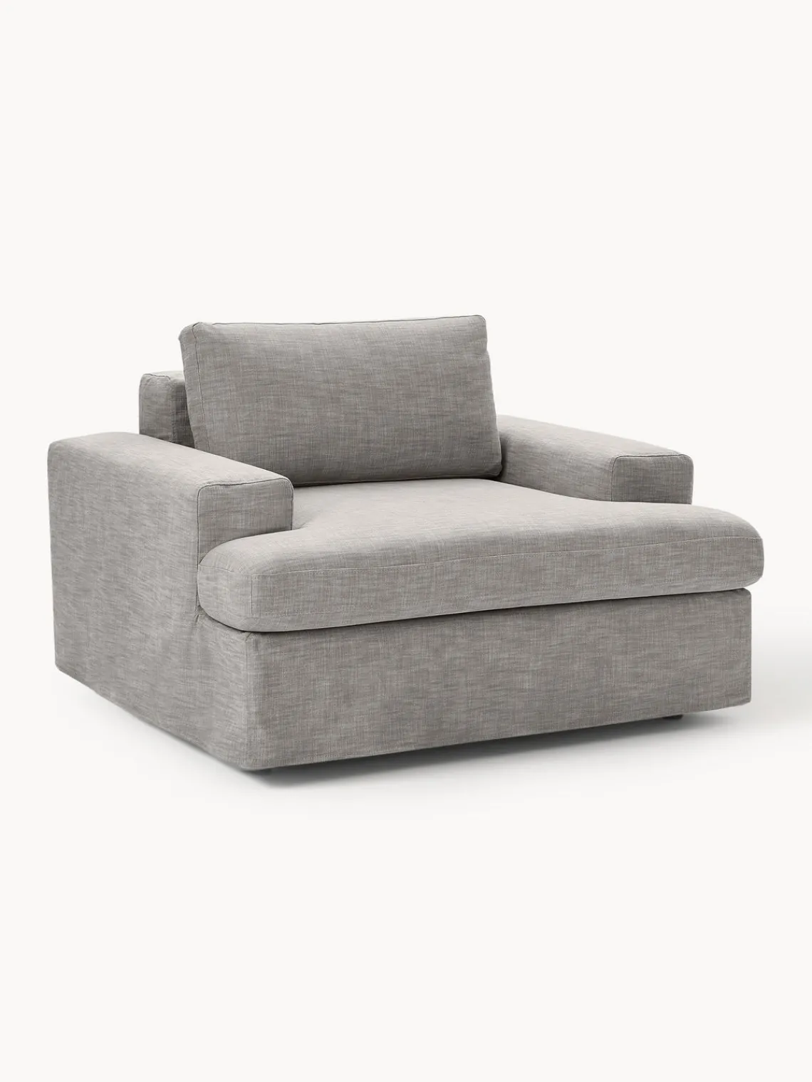 Westwing Collection Sillón con tapizado desenfundable Russell