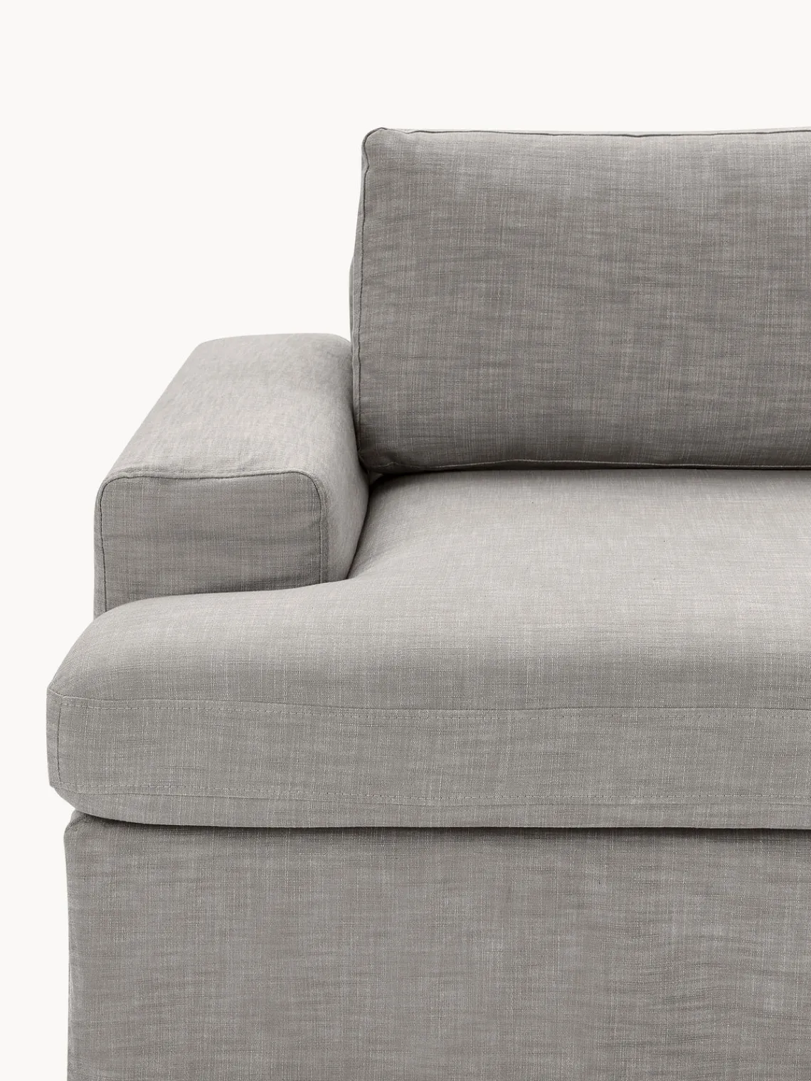 Westwing Collection Sillón con tapizado desenfundable Russell