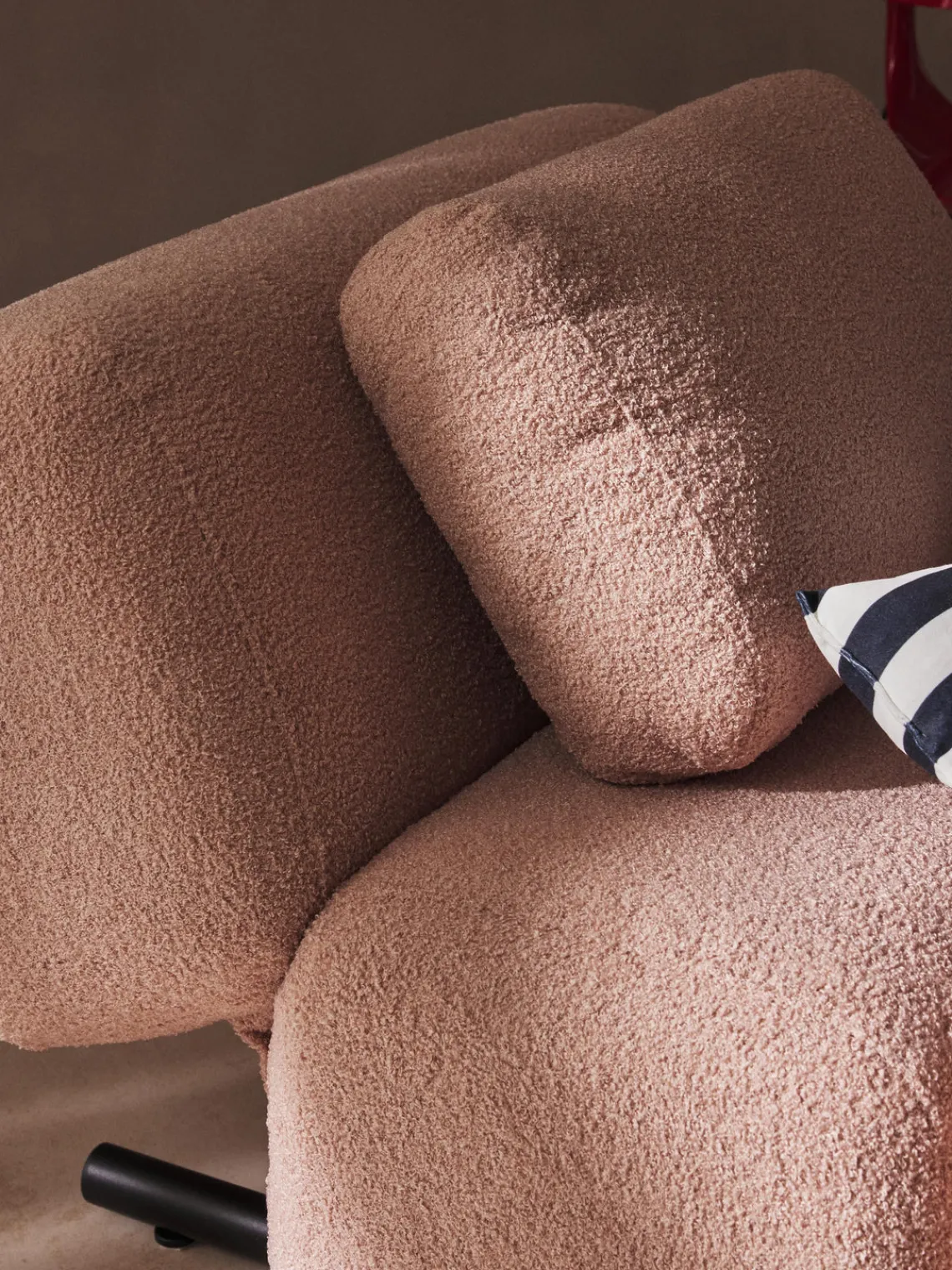 Westwing Collection Sillón de borreguillo Caterpillar^ Butacas|Sillones