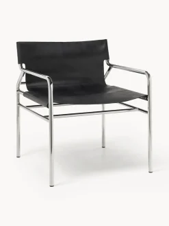 Westwing Collection Sillón de cuero Dion^ Sillones Pequeños|Sillones