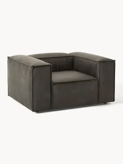 Westwing Collection Sillón de cuero reciclado Lennon