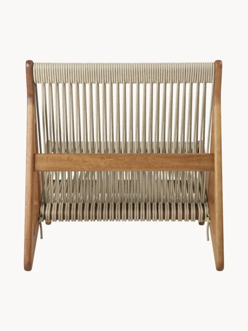 GUBI Sillón de exterior artesanal de madera de iroko MR01 Initial^ Sillones De Jardín|Sillones De Jardí­N
