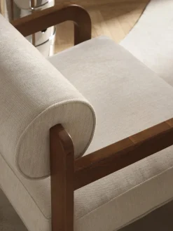 Westwing Collection Sillón de madera de fresno Raymond^ Sillones Pequeños|Sillones