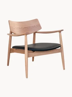 House Nordic Sillón de madera de roble Olvera^ Sillones Pequeños|Sillones