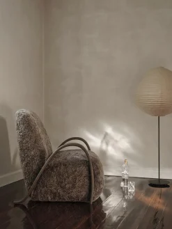 Ferm Living Sillón de piel de oveja Buur^ Sillones Pequeños|Sillones