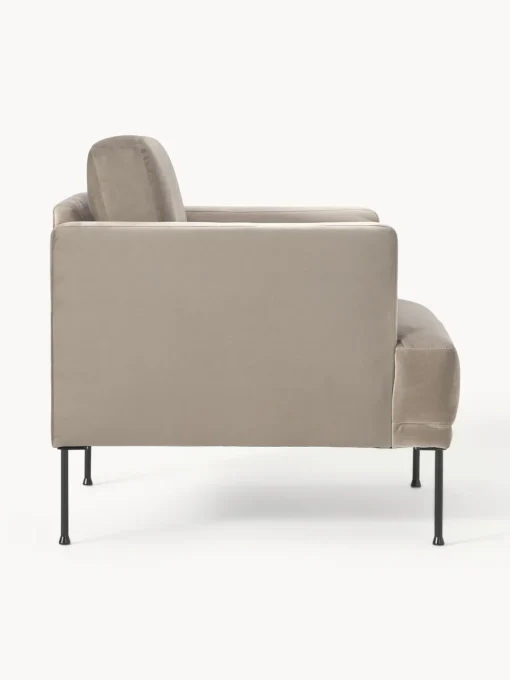 Westwing Collection Sillón de terciopelo Fluente^ Butacas|Sillones