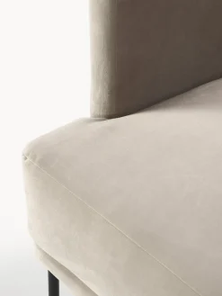 Westwing Collection Sillón de terciopelo Fluente^ Butacas|Sillones