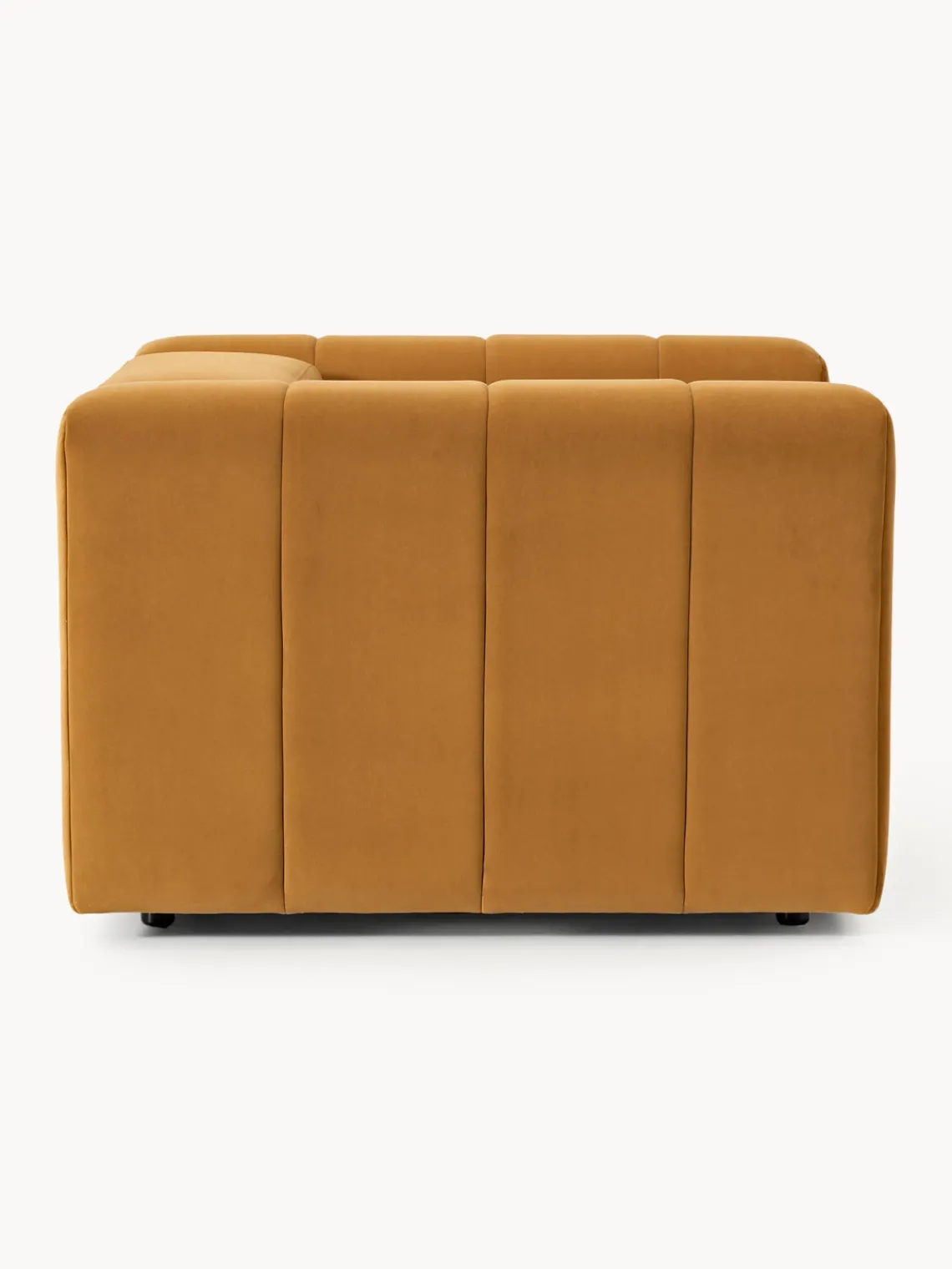 Westwing Collection Sillón de terciopelo Lena