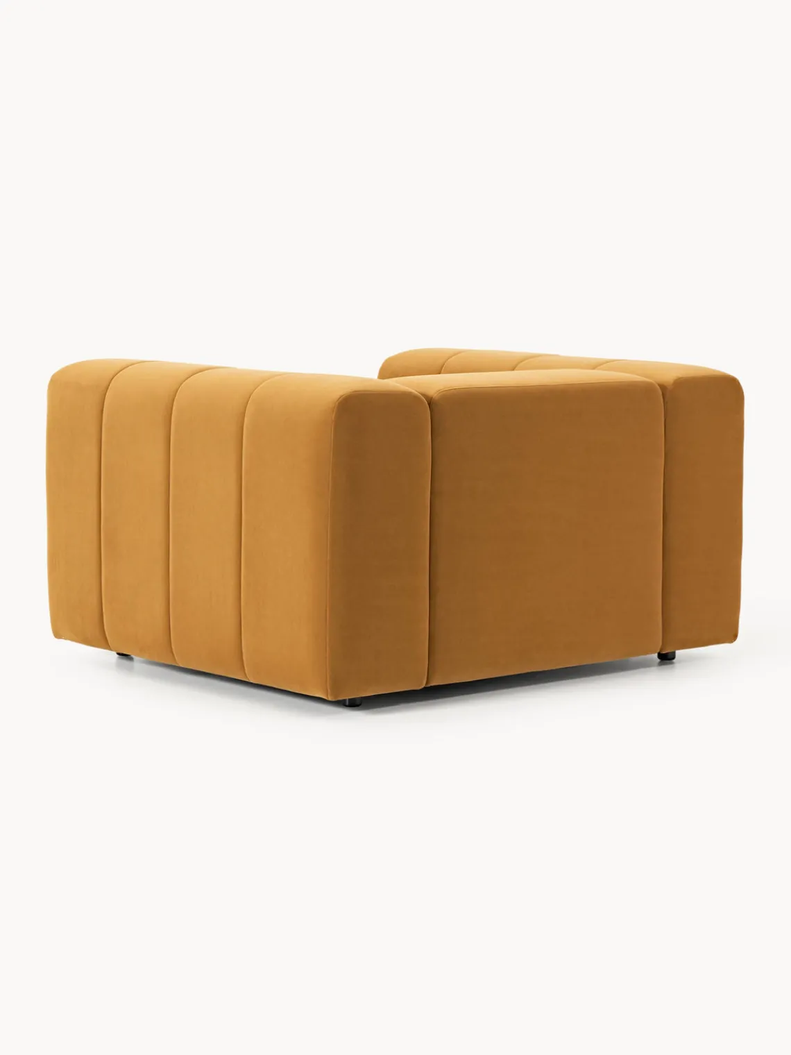 Westwing Collection Sillón de terciopelo Lena