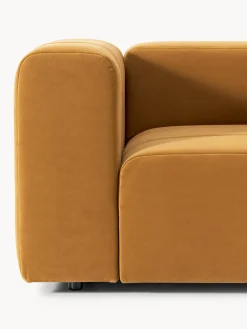Westwing Collection Sillón de terciopelo Lena