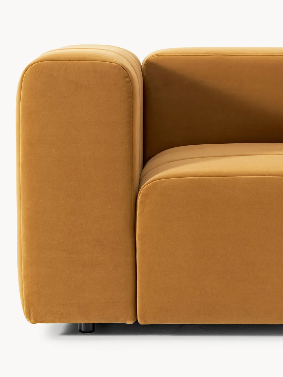 Westwing Collection Sillón de terciopelo Lena