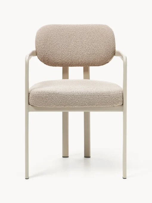 Westwing Collection Sillón en tejido bouclé Adrien^ Sillas Con Reposabrazos|Sillas